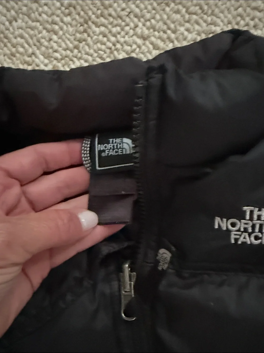 Kids XS The North Face Black Puffer Jacket